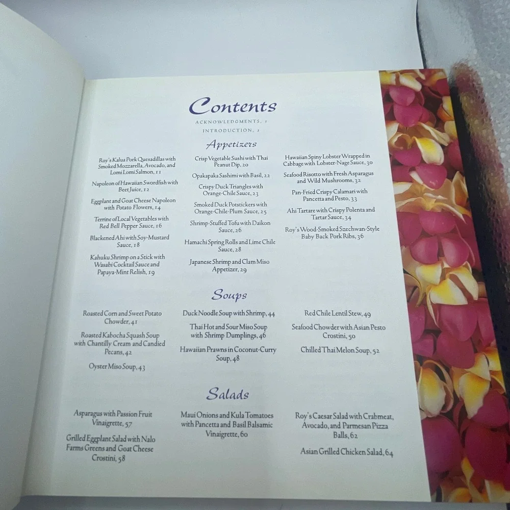 Roy Yamaguchi Feasts from Hawaii Cookbook Hardcover 1995 Fusion Recipes 1st Ed.